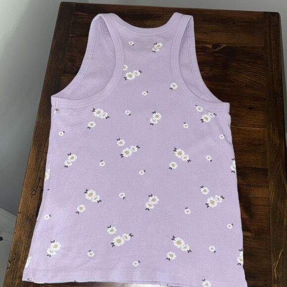 Abercrombie Kids Girls Ribbed Racerback Tank Top Size 11 / 12 - Picture 3 of 6